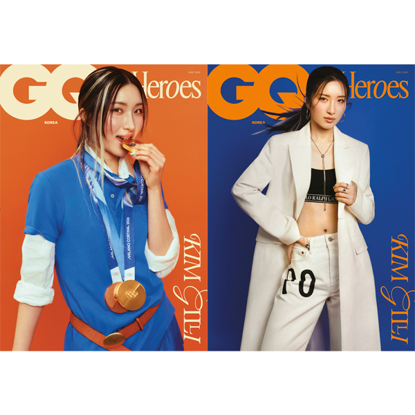 [Magazine] [26-05-27] GQ Korea June 2026 Type A (Cover: Kim Gilly / Inside: Kim Gilly 12p, Stray Kids: Hyunjin 20p, Tomorrow X Together: Hueningkai 8p, All Day Project: Tarzan 14p) *1 of 2 cover types randomly