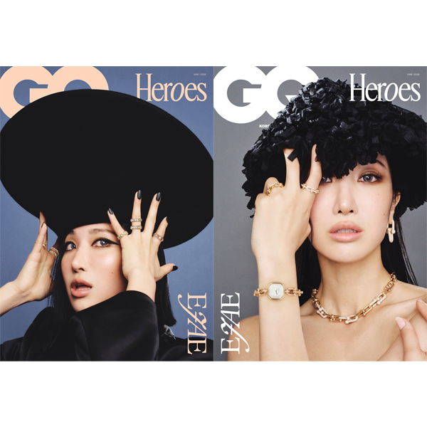 [Magazine] [26-05-27] GQ Korea June 2026 Type B (Cover: Lee Jae / Inside: Lee Jae 12p, Stray Kids: Hyunjin 20p, Tomorrow X Together: Hueningkai 8p, All Day Project: Tarzan 14p) *1 of 2 cover types randomly