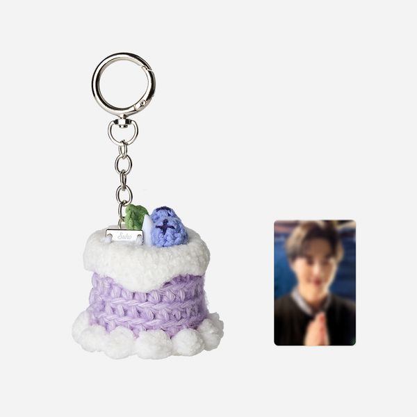 SUHO (EXO) - [2026 SM ARTIST BIRTHDAY] CROCHET MINI CAKE KEYRING