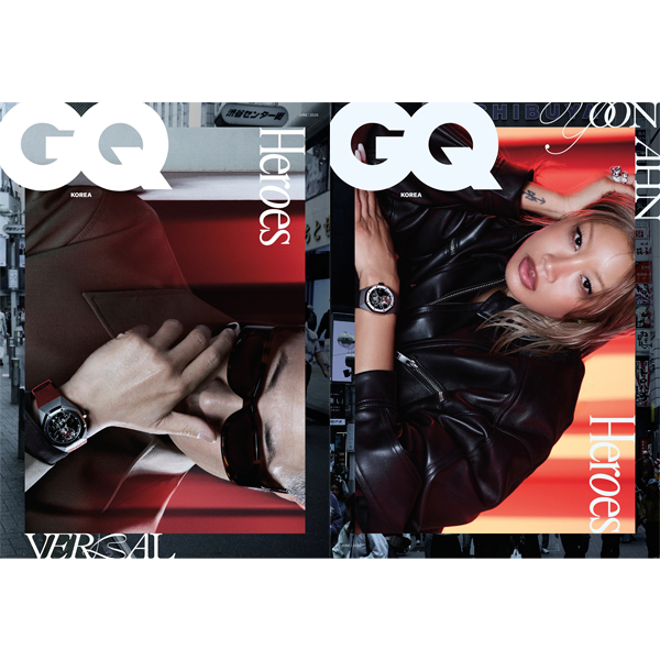 [Magazine] [26-05-27] GQ Korea June 2026 Type D (Cover: Verbal & Yoonan / Inside: Verbal & Yoonan 12p, Stray Kids: Hyunjin 20p, Tomorrow X Together: Hueningkai 8p, All Day Project: Tarzan 14p) *1 of 2 cover types randomly
