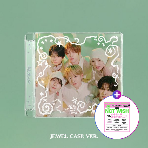NCT WISH - 正規アルバム1集 [Ode to Love] (Jewel Case Ver.) (Random Ver.)