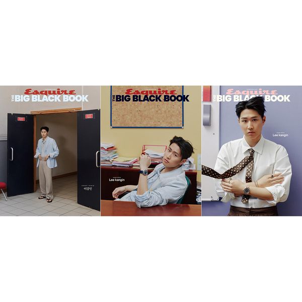 [Magazine] [26-06-02] Esquire The Big Black Book ESQUIRE THE BIG BLACK BOOK June 2026 (Cover: Lee Kang-in) *1 of 3 covers randomly selected