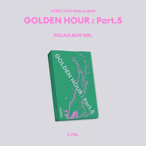 ATEEZ - 14th Mini Album [GOLDEN HOUR : Part.5] (POCAALBUM) (Z Ver.)