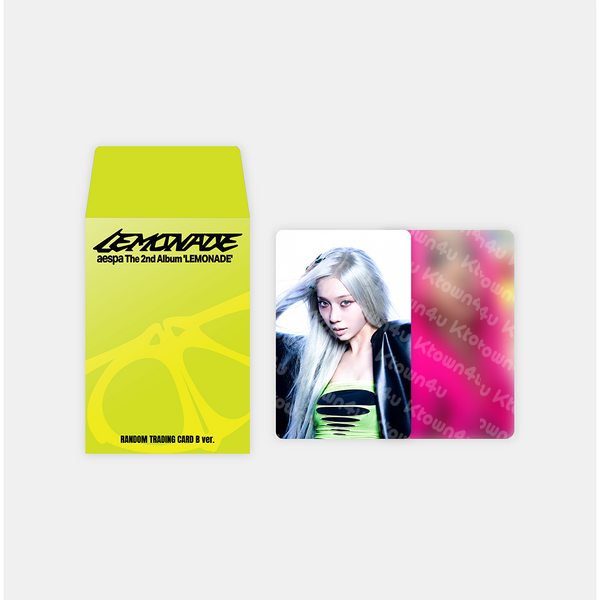 aespa - [aespa WEEK - MAKE IT LEMONADE MD] Random Trading Card (LEMONADE Ver.)