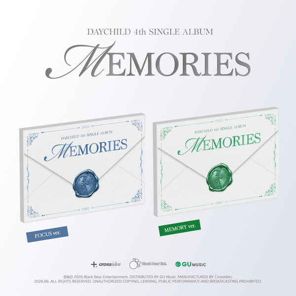 DAYCHILD - 4th Single Album [MEMORISE] (MEMORY Ver.)