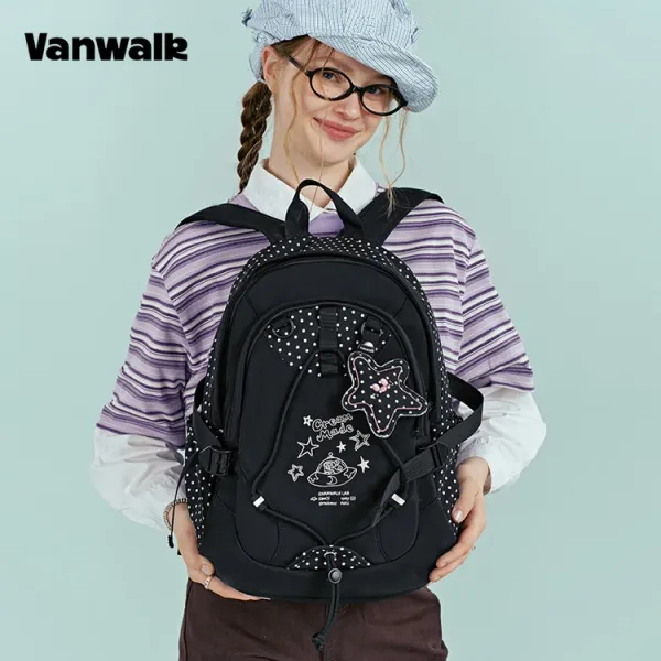 [Vanwalk] Triangle Re-edition Backpack #2 / Dot Black