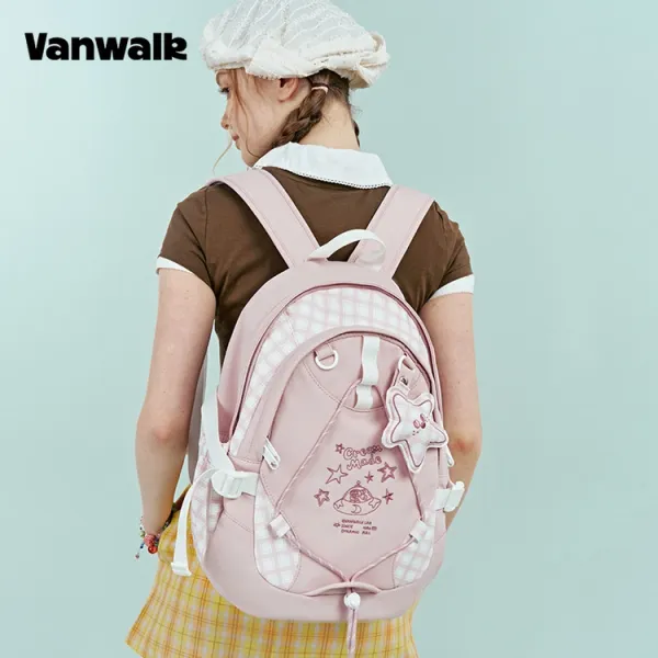 [Vanwalk] Triangle Re-edition Backpack #2 / Strawberry