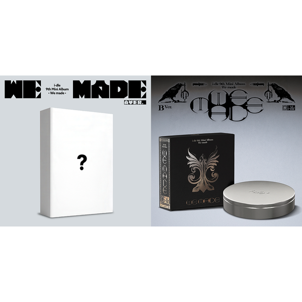 [Ketapo Special Gift] [2CD Set] i-dle - 9th Mini Album [We made] (A Ver. + B Ver.)