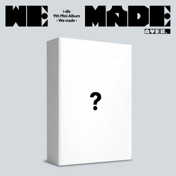 [Ketapo Special Gift] i-dle - 9th Mini Album [We made] (A Ver.)
