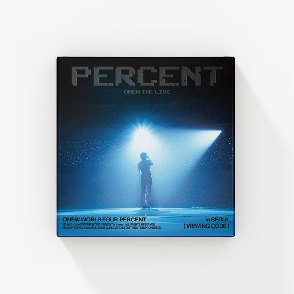[Ketapo Special Gift] ONEW - [2025-26 ONEW WORLD TOUR [ONEW THE LIVE : PERCENT (%)]] (VIEWING CODE)
