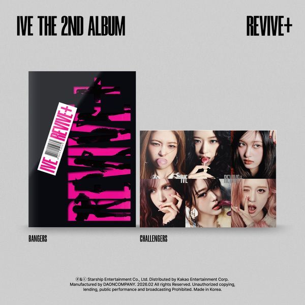 jp.ktown4u.com : IVE - 正規アルバム2集 [REVIVE+] (Random Ver.)