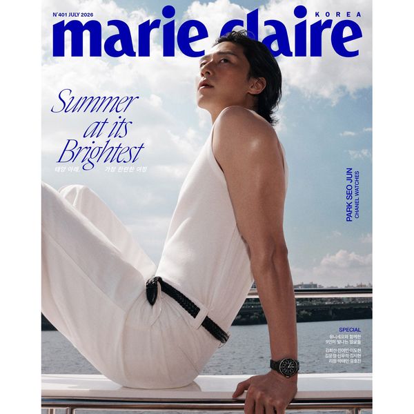 [Magazine] [26-06-24] Marie Claire July 2026 Type A (Cover: Park Seo-joon / Inside: Park Seo-joon, G-Dragon, Moon Ga-young, Lee Seung-yoon, Heo Nam-jun, Choi Hyun-wook, Jeon So-young)