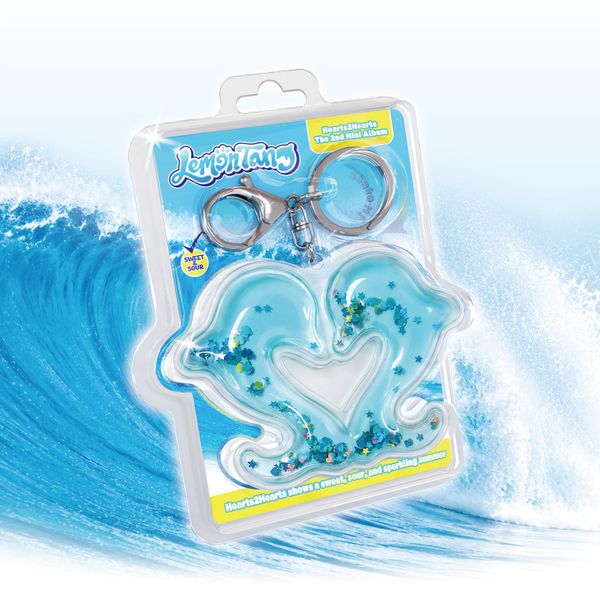Hearts2Hearts SLIDE MOUNT KEY RING エイナ ktown4u.com : Hearts2Hearts - [Four Hearts Club MD] HEART PENDANT