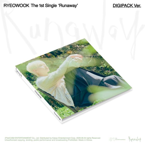 [In-Person Autograph Event] Ryeowook - 1st Single Album [Runaway] (DIGIPACK Ver.)