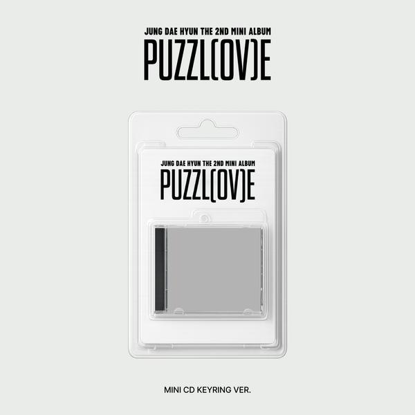 [Ktown4u店舗特典] JUNG DAE HYUN - ミニアルバム2集 [PUZZL(OV)E] (MINI CD KEYRING Ver.)