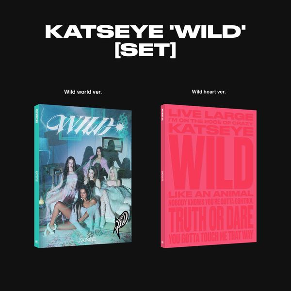 [케타포 Special Gift] [2CD 세트상품] 캣츠아이 (KATSEYE) - [WILD]