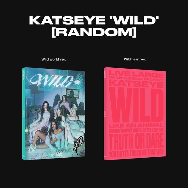 [케타포 Special Gift] 캣츠아이 (KATSEYE) - [WILD] (Random Ver.)