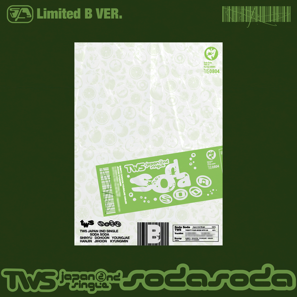Tours (TWS) - 2nd Single Album [SODA SODA] (Japanese Version) (Limited Edition B)