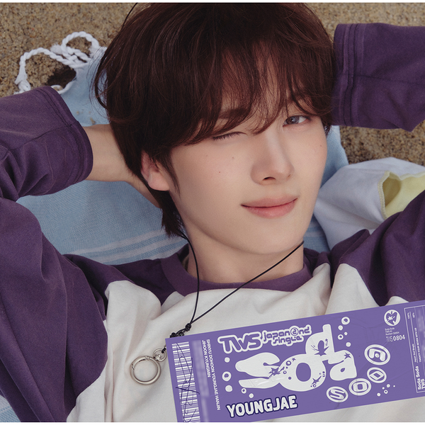 TWS - 2nd Single Album [SODA SODA] (Japanese Version) (Solo Version) (YOUNGJAE Ver.)