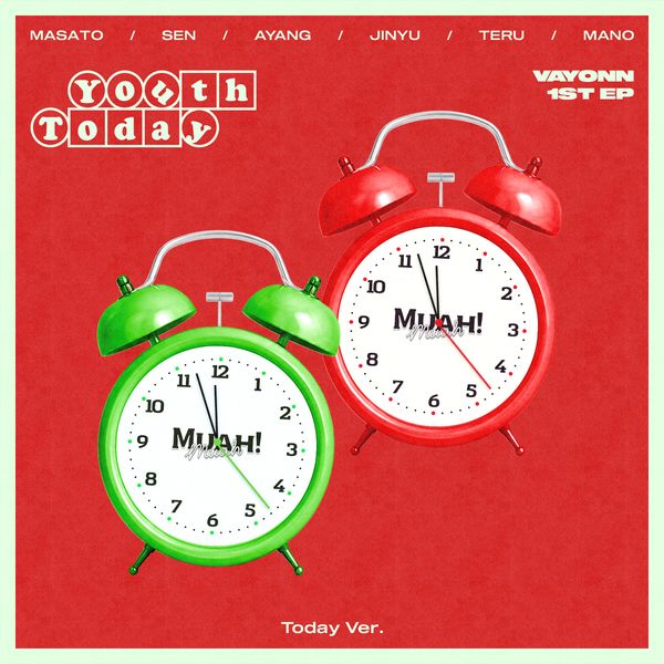 [2CD Set] VAYONN - 1st EP [Youth Today] (Today Ver.)