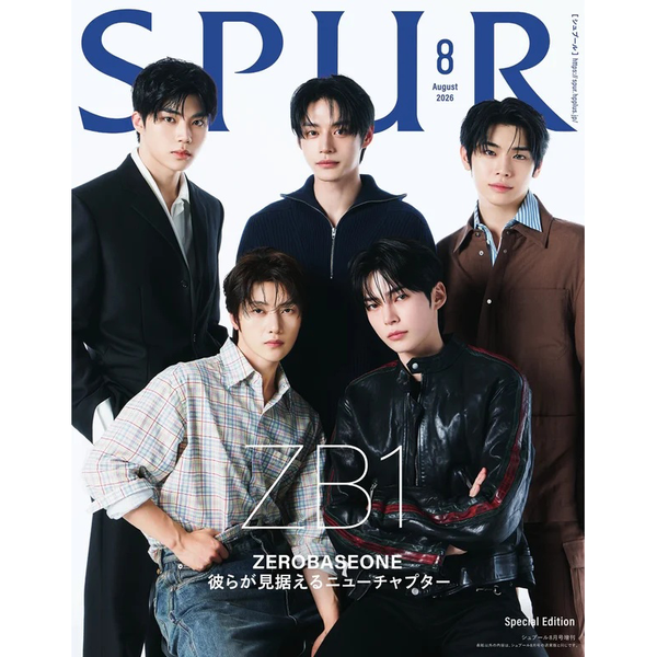[Magazine] [26-06-23] SPUR (Special Issue) (Japan) 2026.08 (Cover : ZEROBASEONE / Content : ZEROBASEONE)