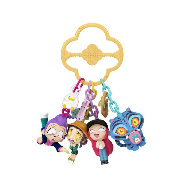 [K-Pop Demon Hunters] Random Minifigure Keyring Wave 1 (13 Random Types)