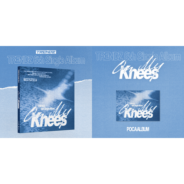 [2CD Set] TRENDZ - 6th Single Album [On My Knees]