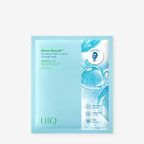 [UIQ] Biome Remedy™ Pore Reset PDRN Cooling Hydrogel Sheet Mask*5ea