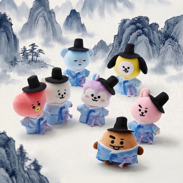 BT21_26 K-HANGARI_Doll Keyring (7 types)