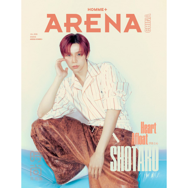 [Overseas] [26-10-07] Arena Homme Plus July 2026 (Chinese Magazine) Type B (Cover: RISE: Shotaro)