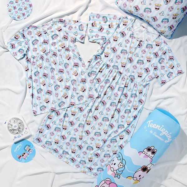 [Tiniping] Hachu Life_Women's Cooling Dress (Free Size)