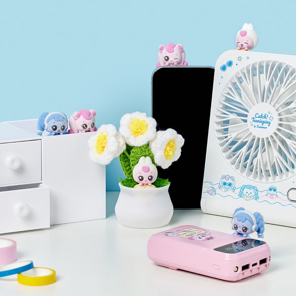 [Tiniping] Hachuping Fluffy Deco Figure (6 types, random)