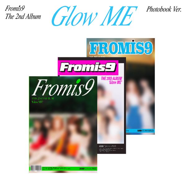 fromis_9 - 2nd Studio Album [Glow ME] (Photobook Ver.) (Random Ver.)