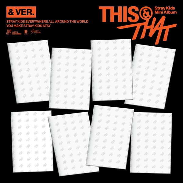 [8CD Set] Stray Kids - 10th Mini Album [THIS & THAT] (& Ver.)