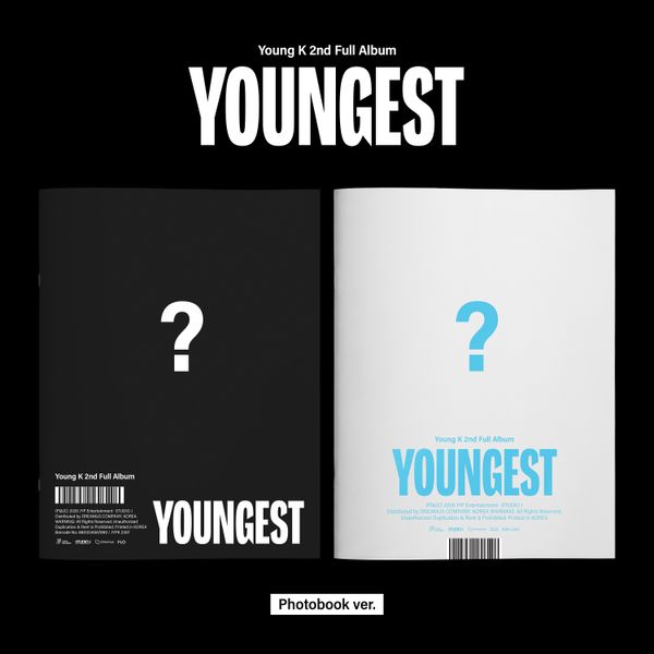 [2CD Set] Young K - 2nd Studio Album [YOUNGEST] (Photobook Ver.)