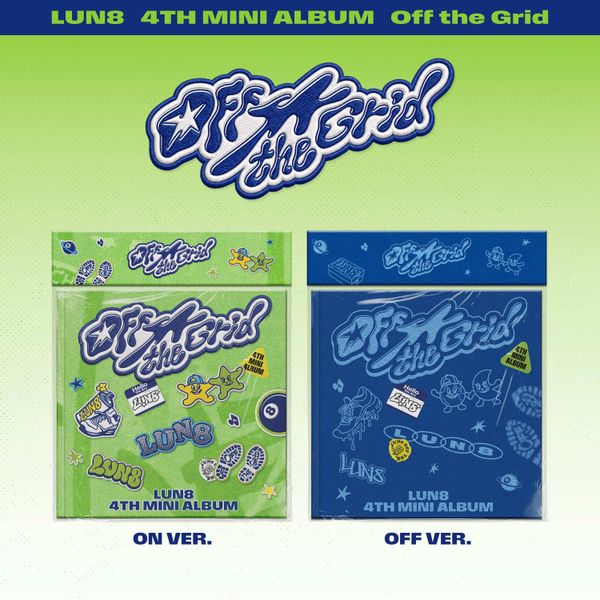 LUN8 - 4th Mini Album [Off the Grid] (Random Ver.)