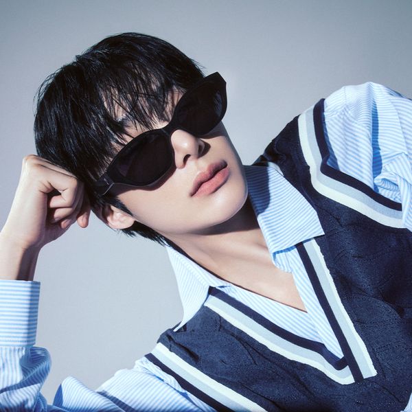 [MONSTA X ヒョンウォン] [RECLOW] SOYE 折りたたみサングラス BLACK