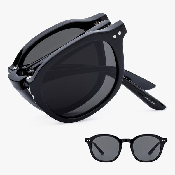 [MONSTA X HYUNGWON] [RECLOW] ZEHE Folding Sunglasses BLACK