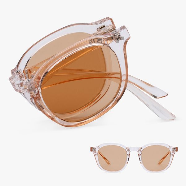 [MONSTA X HYUNGWON] [RECLOW] ZEHE Folding Sunglasses PEACH