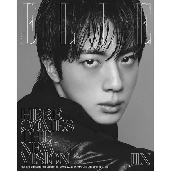 [Magazine] [26-07-27] ELLE 2026.08 Type E (Cover: BTS: Jin / Inside: BTS: Jin 22p)