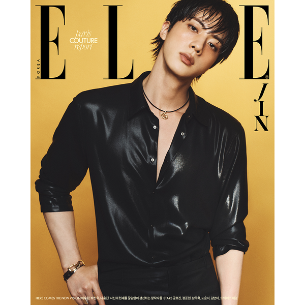 [Magazine] [26-07-27] ELLE 2026.08 Type F (Cover: BTS: Jin / Inside: BTS: Jin 22p)