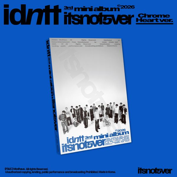 [YouTube] idntt - <itsnotover> (Chrome Heart Ver.)