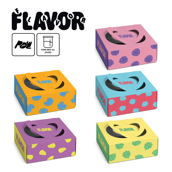 [5CD Set] POW - Single Album [FLAVOR] (POW-DER Ver.)