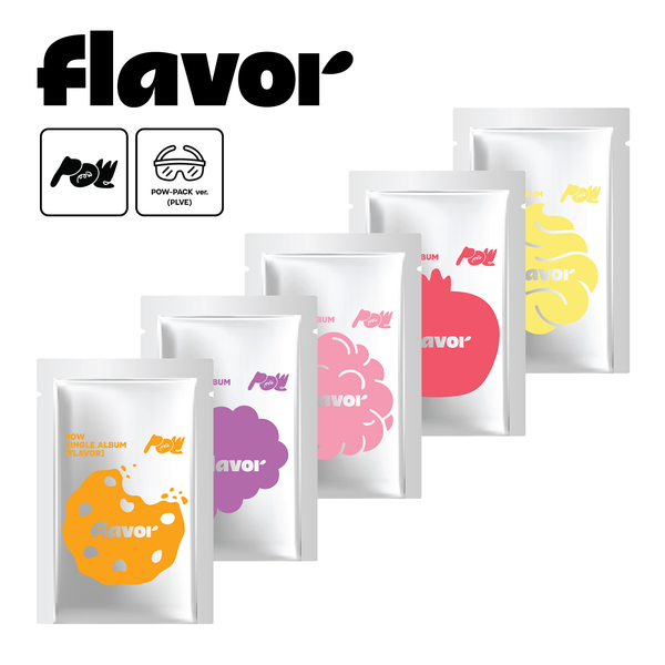 [5CD Set] POW - Single Album [FLAVOR] (POW-PACK Ver.)