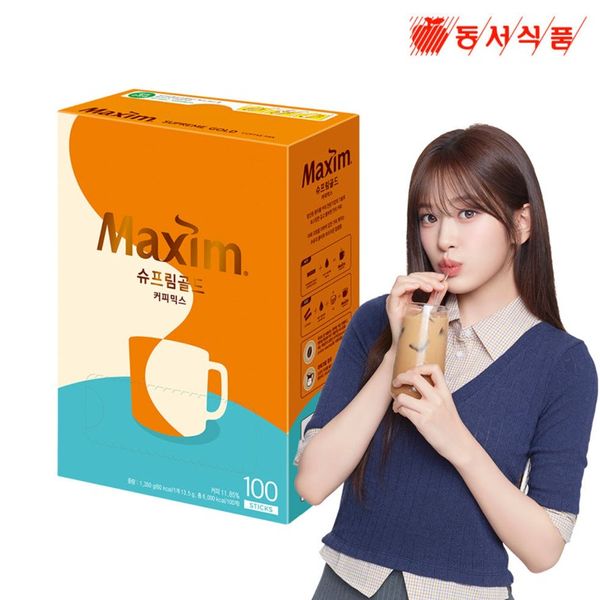[DONGSUH] Maxim Supreme Gold Coffee Mix 100T
