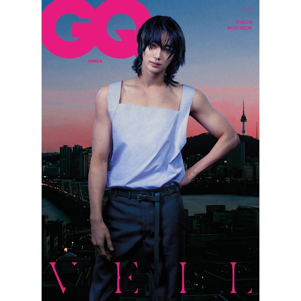 [Magazine] [26-07-27] GQ KOREA 2026.08 C Type (Cover : Byeon Wooseok / Contents : Byeon Wooseok 24p,  CORTIS : JAMES & MARTIN 16p, TOMORROW X TOGETHER : SOOBIN 10p, Kim Jaewon 8p)