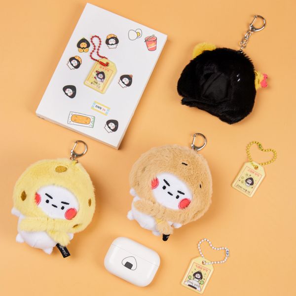 [Samkimiee] Plush Keychain (4 Types)