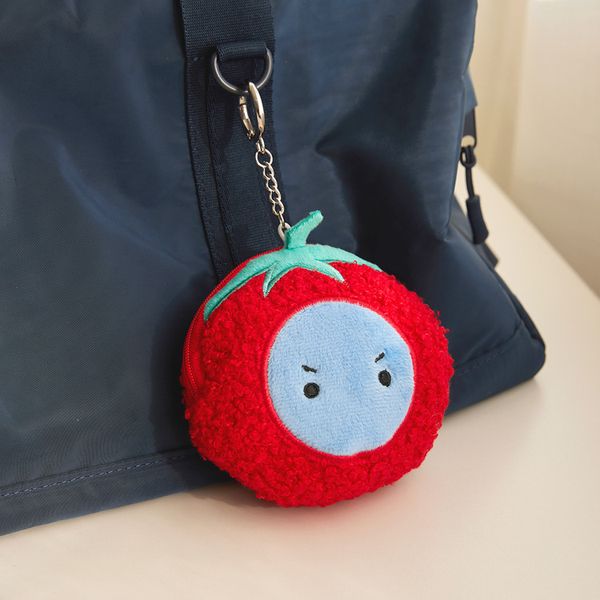 [Space Dust] Tomato Pang Wallet Keyring