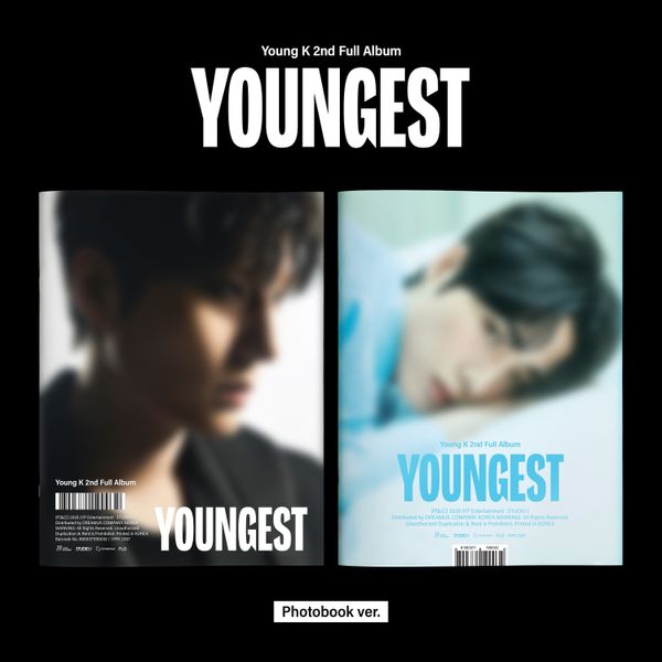 [FANS SHOP Gift] Young K - 2nd Album [YOUNGEST] (Photobook Ver.) (Random Ver.)
