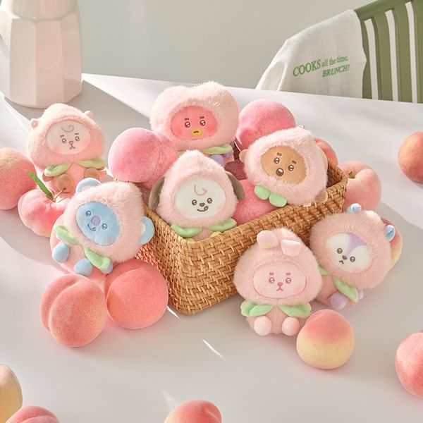 BT21_26 PEACH_玩偶钥匙扣（7种）